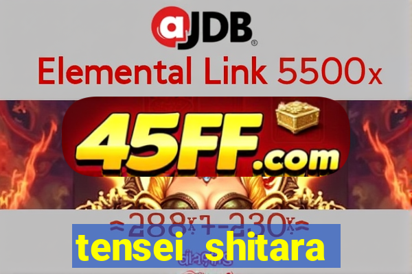 tensei shitara slime datta ken dublado crunchyroll